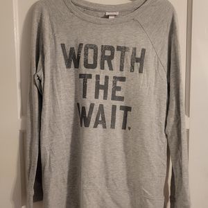 Maternity sweatshirt